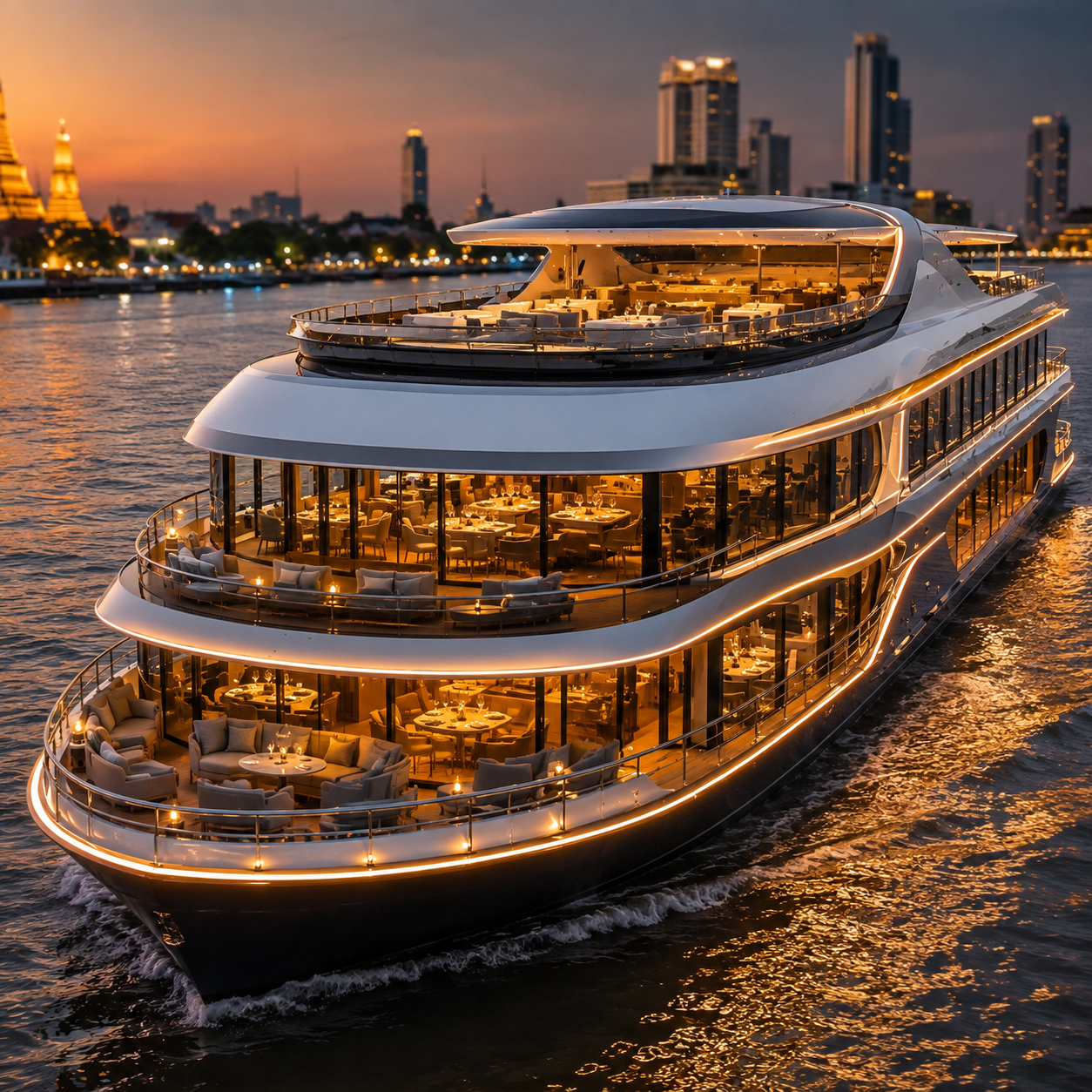 Luxury River Cruise, Bangkok